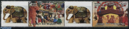 India 2017 My Stamp, Surajkund Mela 2v + Personal Tabs [T:T:], Mint NH, Art - Handicrafts - Ongebruikt
