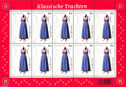 Austria 2017 Grinzinger Costume M/s, Mint NH, Various - Costumes - Art - Fashion - Unused Stamps