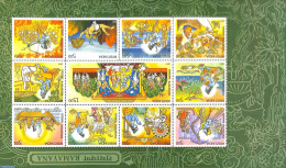 India 2017 Ramayana 10v M/s (green Border), Mint NH - Unused Stamps