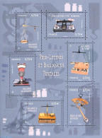 France 2017 Postal Weight Balances 6v M/s, Mint NH, Science - Weights & Measures - Post - Nuovi