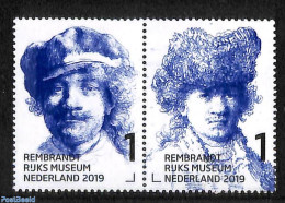 Netherlands 2019 Rembrandt, Rijksmuseum 2v [:], Mint NH, Art - Museums - Paintings - Rembrandt - Ongebruikt