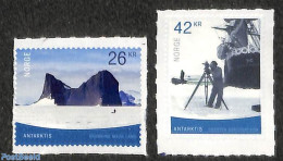 Norway 2019 Antarctica 2v S-a, Mint NH, History - Science - Transport - Explorers - The Arctic & Antarctica - Ships An.. - Ongebruikt