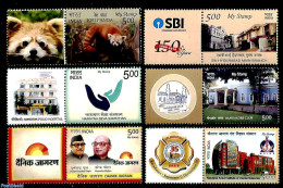 India 2018 Stamps With Personal Tabs 6v, Mint NH, Nature - Animals (others & Mixed) - Neufs