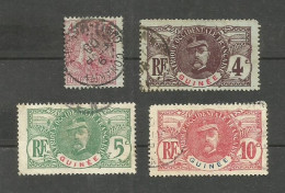 GUINEE N°20, 35 à 37 Cote 6.50€ - Used Stamps
