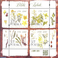 Poland 2020 Herbarium S/s, Mint NH, Nature - Flowers & Plants - Unused Stamps