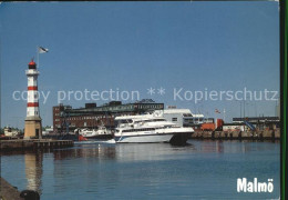72597291 Malmoe Leuchtturm Hafen Motoryacht Malmoe - Suède