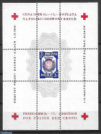 Poland 1945 Special Sheet , Mint NH, Health - History - Red Cross - World War II - Neufs