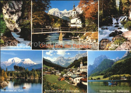 72597247 Ramsau Berchtesgaden Und Hintersee Wimbachklamm Reiteralpe Berchtesgade - Berchtesgaden