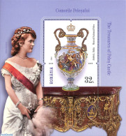 Romania 2022 Peles Castle Treasures S/s, Mint NH, Art - Art & Antique Objects - Ceramics - Unused Stamps