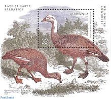 Romania 2022 Ducks & Gooses S/s, Mint NH, Nature - Birds - Ducks - Unused Stamps