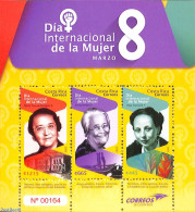 Costa Rica 2022 Int. Woman Day S/s, Mint NH, History - Women - Unclassified