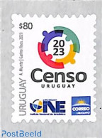 Uruguay 2023 Census 1v, Mint NH, Science - Statistics - Unclassified