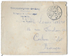Lettre Prisonnier De Guerre Bayrouth Bayreuth 12 4 1916 Kriegsgetangenen Sendung à Cahors Avec Courrier - Lebanon