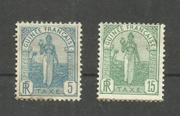 GUINEE TAXE N°1, 3 Cote 7€ - Used Stamps