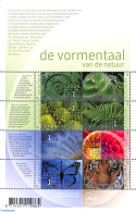 Netherlands 2024 Natural Structures 8v M/s, Mint NH, Nature - Butterflies - Cat Family - Flowers & Plants - Neufs
