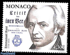 Monaco 2024 Emanuel Kant 1v, Mint NH - Nuevos