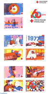 France 2024 160 Years Red Cross, Foil Booklet, Mint NH, Health - Transport - Health - Red Cross - Stamp Booklets - Aut.. - Neufs