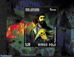 Bosnia Herzegovina 2024 Marco Polo S/s, Mint NH, History - Explorers - Esploratori