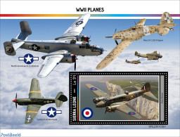 Sierra Leone 2023 WW2 Planes, Mint NH, History - Transport - World War II - Aircraft & Aviation - 2. Weltkrieg