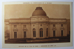 BELGIQUE - LIEGE - VILLE - Exposition De 1930 - Pavillon De La Ville De Paris - Liege