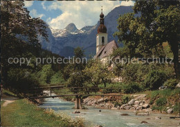 72596597 Ramsau Berchtesgaden Ramsauer Kircherl Mit Reiteralpe Berchtesgadener A - Berchtesgaden