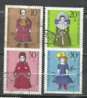 7494-serie Completa  ALEMANIA 1968 Nº 436/439 GERMANY SOBRE TASAS - Used Stamps