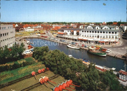 72596524 Buesum Nordseebad Blick Vom Leuchtturm Auf Den Alten Hafen Buesum - Büsum