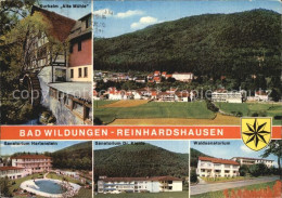 72596403 Reinhardshausen Kurheim Alte Muehle Teilansicht Sanatorien Hartenstein  - Bad Wildungen