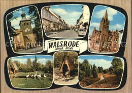 72595755 Walsrode Lueneburger Heide Teilansichten Turm Kirche Vogelpark Heidelan - Walsrode