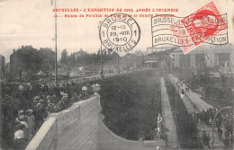 BRUXELLES EXPOSITION DE 1910 APRES L INCENDIE - Expositions Universelles