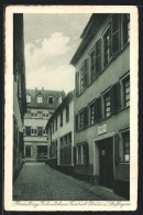 AK Heidelberg, Geburtshaus Friedrich Ebertis I. D. Pfaffengasse  - Ereignisse