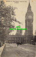 R586306 London. Houses Of Parliament And Big Ben. Auto Photo Series. 1909 - Autres & Non Classés
