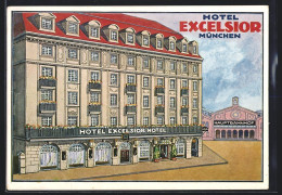 AK München, Hotel Excelsior In Der Schützenstr. 5, Hauptbahnhof  - München