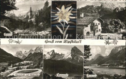 72595673 Ramsau Berchtesgaden Gasthaus Zipfhaeusl Kirche Sahnegletscher Alpenstr - Berchtesgaden