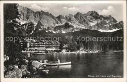 72595598 Eibsee Bootfahren Hotels Zugspitze Wettersteingebirge Eibsee - Andere & Zonder Classificatie