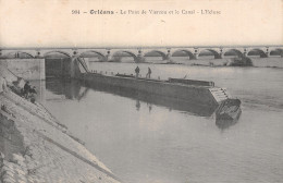 45 ORLEANS PONT DE VIERZON ECLUSE - Orleans