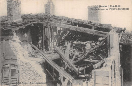 54 PONT A MOUSSON GUERRE 1914 15 BOMBARDEMENT - Pont A Mousson