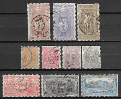 GREECE 1896 First Olympic Games Set To 2 Dr.  Vl. 133 / 142 - Gebraucht