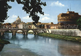 72593722 Roma Rom Ponte E Castel San Angelo  - Sonstige & Ohne Zuordnung