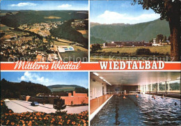 72592695 Waldbreitbach Wied Wiedtalbad Panorama Mittleres Wiedtal Waldbreitbach - Sonstige & Ohne Zuordnung