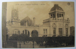 BELGIQUE - FLANDRE ORIENTALE - GENT (GAND) - Banque Nationale - Jardin - 1910 - Gent