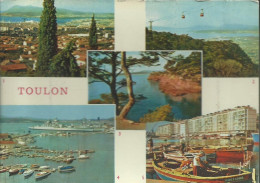 Toulon - Multivues - Flamme "Toulon Louis Blanc " "Terre Des Hommes Au Secours De L'enfance Malheureuse" 1971 - (P) - Toulon