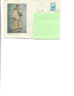 Romania-Postal St.cover Used 1975(9) -    Painting By Ion Adreescu -   Girl Purring - Postal Stationery