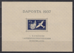 DANZIG 1937 - Block 2 Postfrisch MNH** XF - Neufs