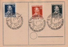 ENTIERS POSTAUX - ZONE A.A.S - Heinrich Von Stephan Le 06/09/1947 - Storia Postale
