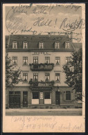 AK Heidelberg, Hotel Frank`s Weinstube, Bahnhofstrasse 9  - Heidelberg