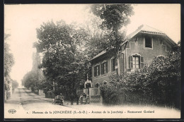CPA La Jonchère, Avenue De La Jonchère, Restaurant Godard  - Sonstige & Ohne Zuordnung