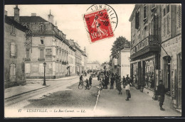CPA Lunéville, La Rue Carnot  - Autres & Non Classés