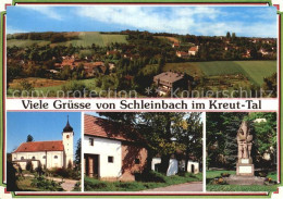 72592015 Schleinbach Panorama Pfarrkirche Kellergasse Kriegerdenkmal Schleinbach - Sonstige & Ohne Zuordnung