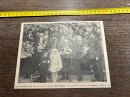 1930 GHI17 NOCES D'OR DIAMANT ROUBAIX Raviart Catelain Chedaille-Douez Kint-Deloos Delreux-Crochu Lefebvre-Guilbert - Sammlungen